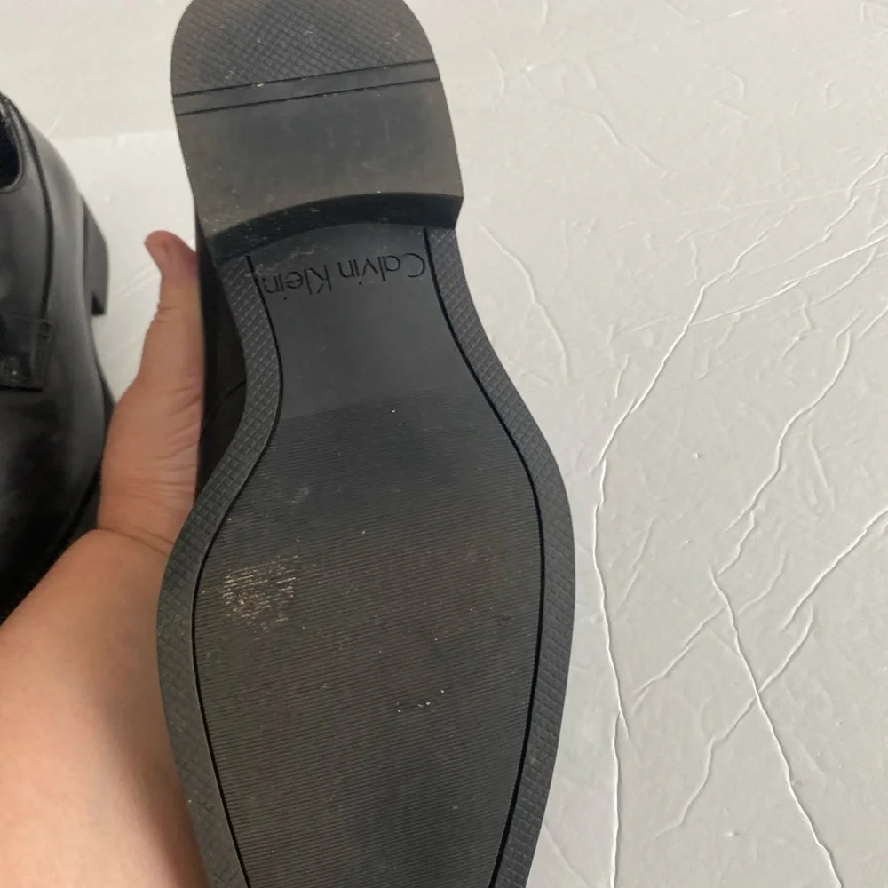 Calvin Klein Black Oxford Dress Shoes